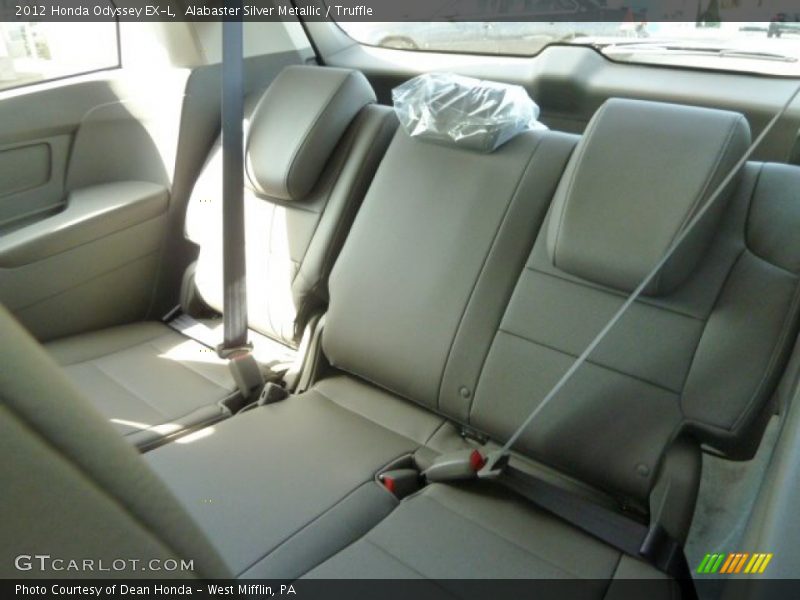 Alabaster Silver Metallic / Truffle 2012 Honda Odyssey EX-L