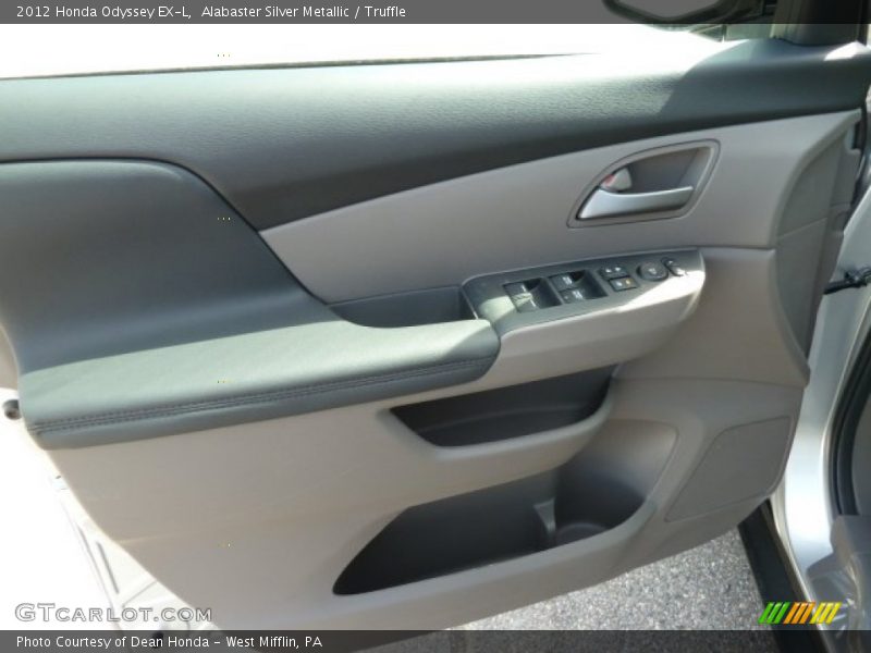 Alabaster Silver Metallic / Truffle 2012 Honda Odyssey EX-L