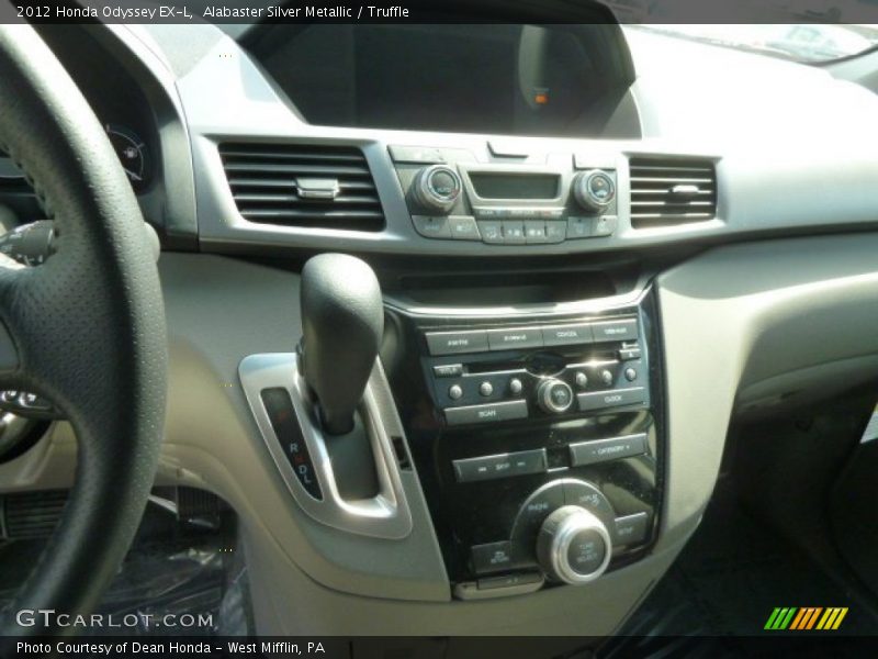 Alabaster Silver Metallic / Truffle 2012 Honda Odyssey EX-L