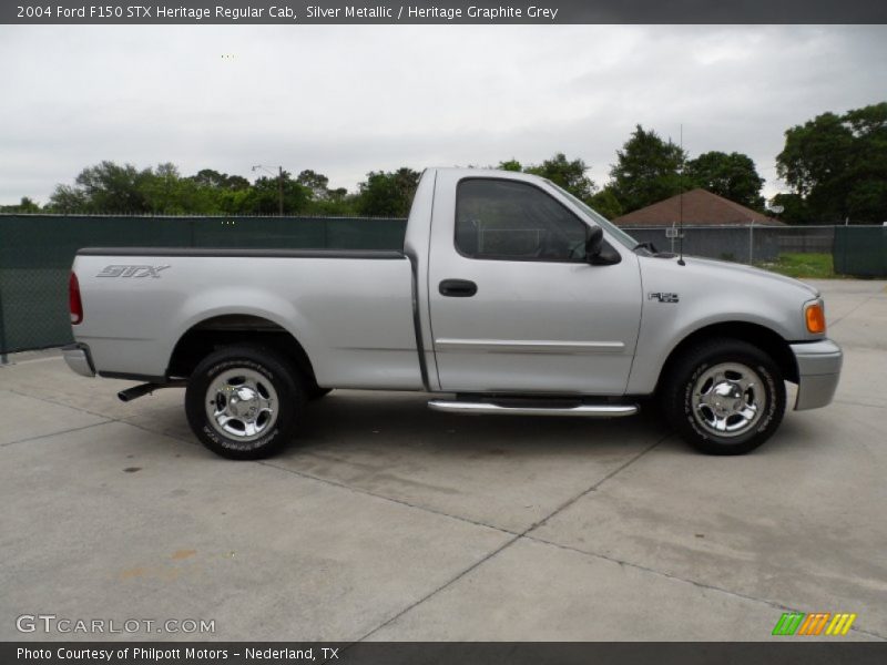 Silver Metallic / Heritage Graphite Grey 2004 Ford F150 STX Heritage Regular Cab