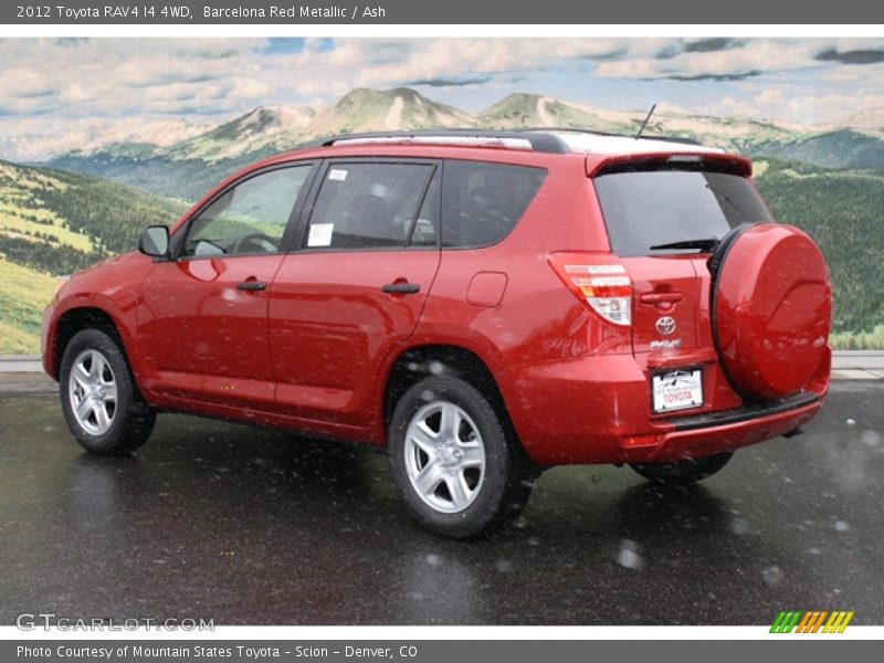 Barcelona Red Metallic / Ash 2012 Toyota RAV4 I4 4WD