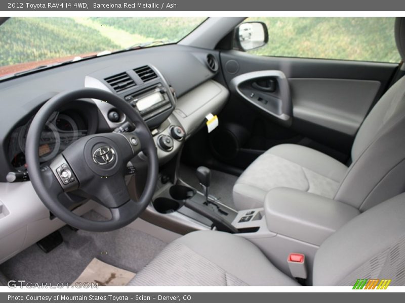Barcelona Red Metallic / Ash 2012 Toyota RAV4 I4 4WD