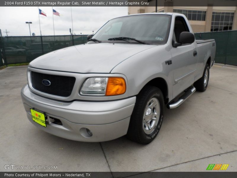 Silver Metallic / Heritage Graphite Grey 2004 Ford F150 STX Heritage Regular Cab