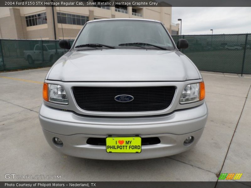 Silver Metallic / Heritage Graphite Grey 2004 Ford F150 STX Heritage Regular Cab