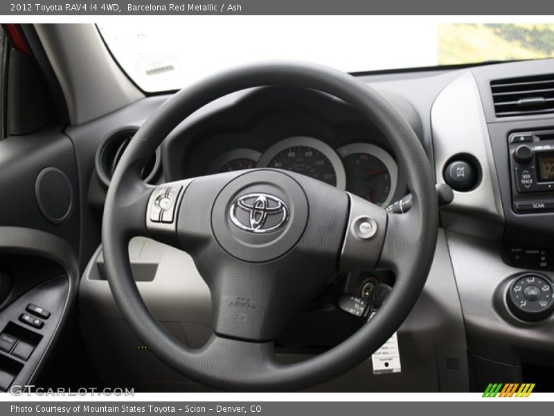 Barcelona Red Metallic / Ash 2012 Toyota RAV4 I4 4WD