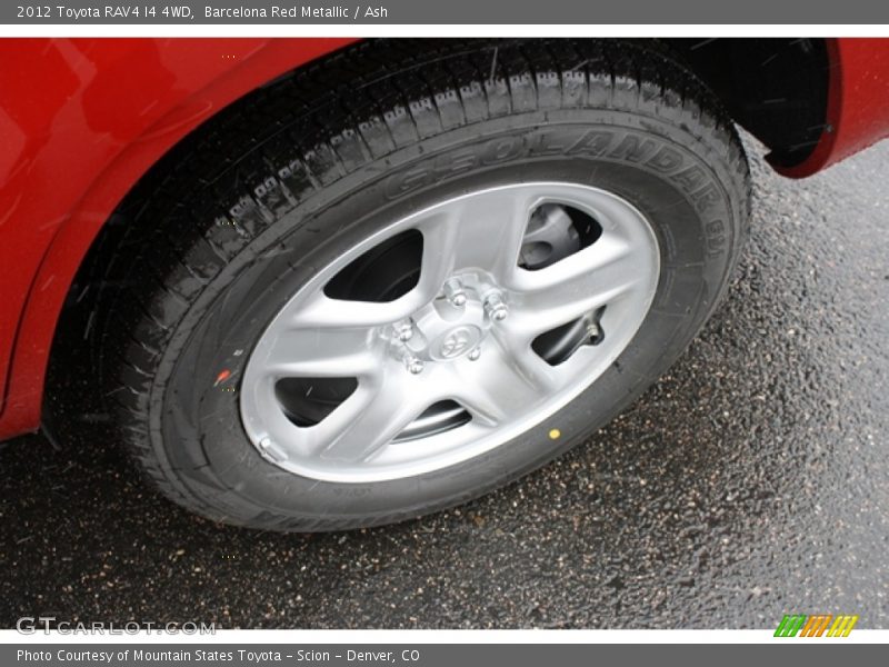Barcelona Red Metallic / Ash 2012 Toyota RAV4 I4 4WD