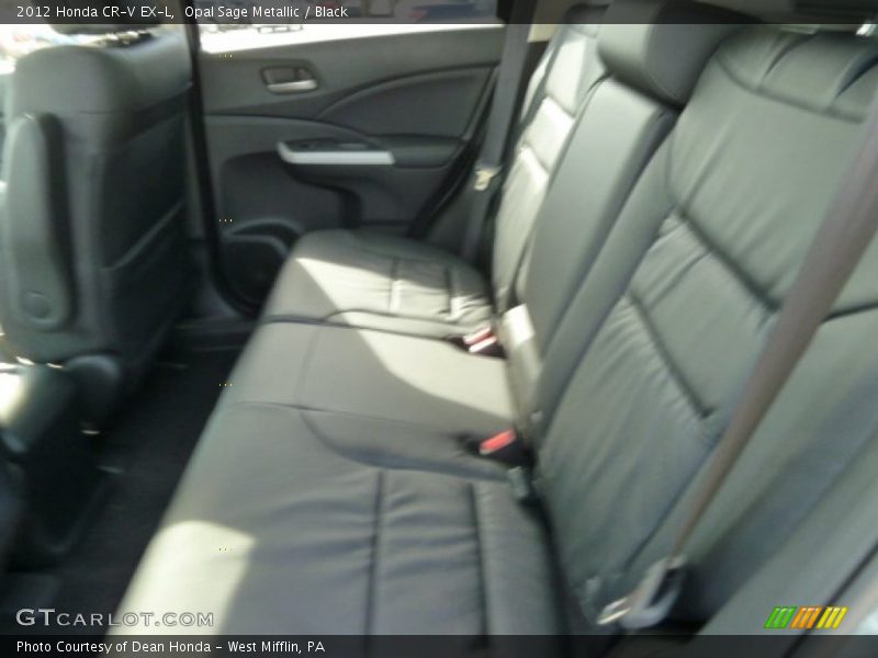 Opal Sage Metallic / Black 2012 Honda CR-V EX-L