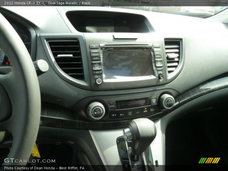 Opal Sage Metallic / Black 2012 Honda CR-V EX-L