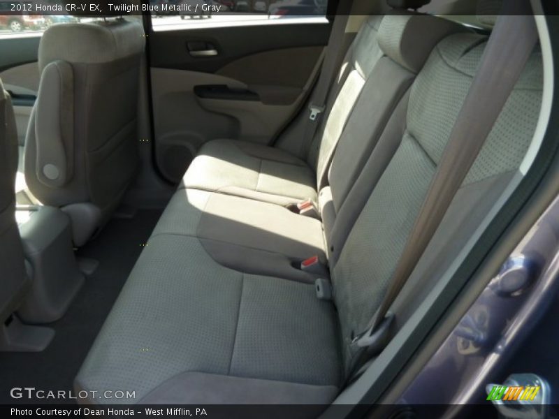 Twilight Blue Metallic / Gray 2012 Honda CR-V EX