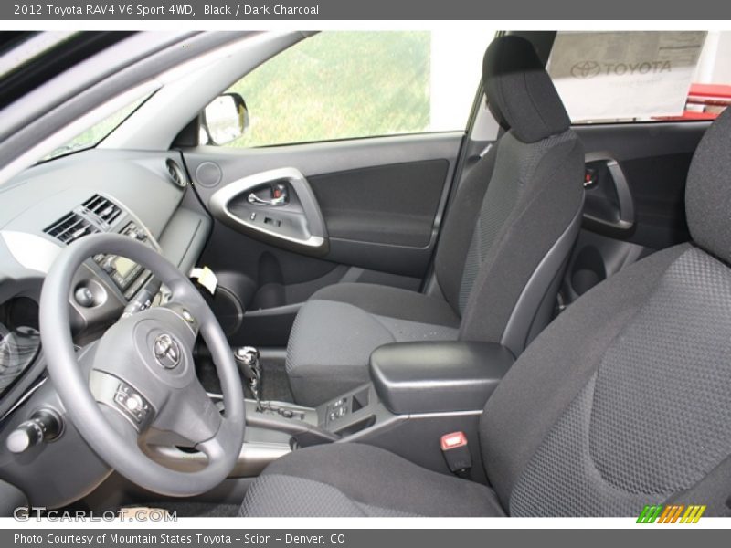 Black / Dark Charcoal 2012 Toyota RAV4 V6 Sport 4WD