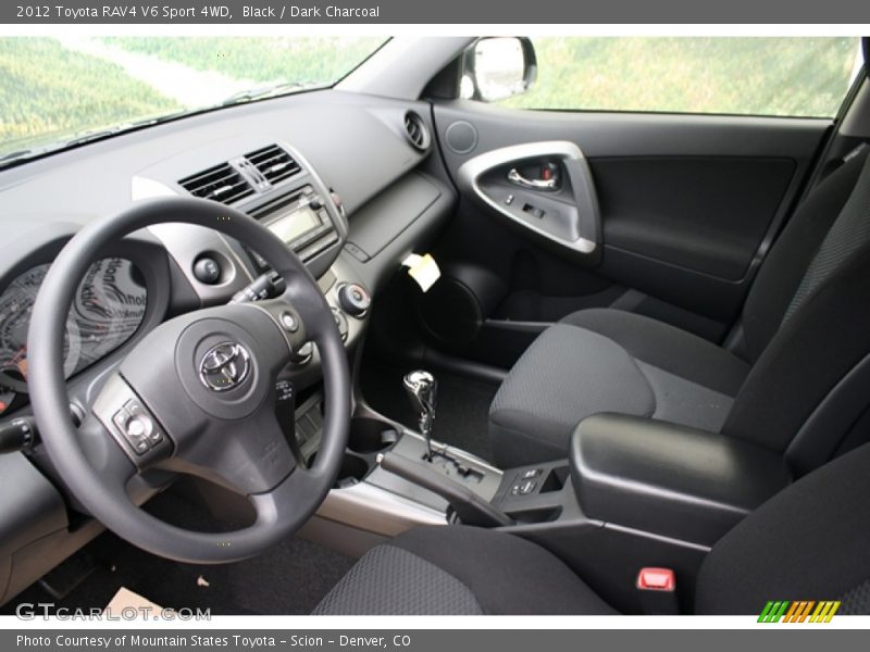 Black / Dark Charcoal 2012 Toyota RAV4 V6 Sport 4WD