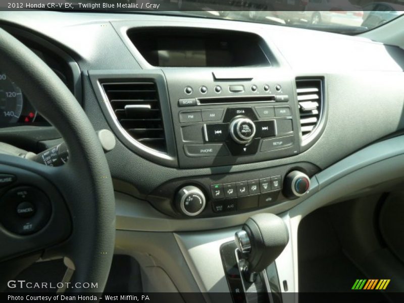 Twilight Blue Metallic / Gray 2012 Honda CR-V EX