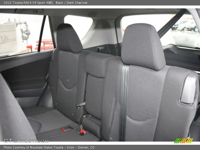 Black / Dark Charcoal 2012 Toyota RAV4 V6 Sport 4WD