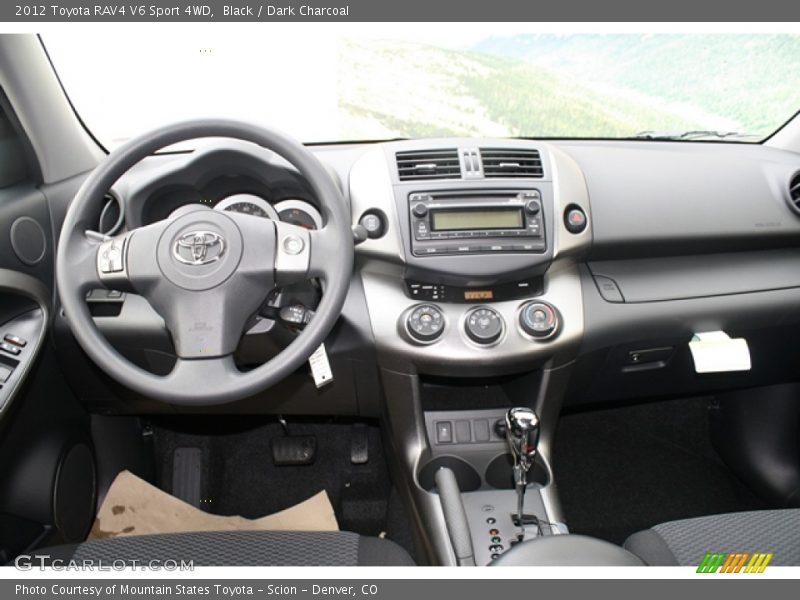 Black / Dark Charcoal 2012 Toyota RAV4 V6 Sport 4WD