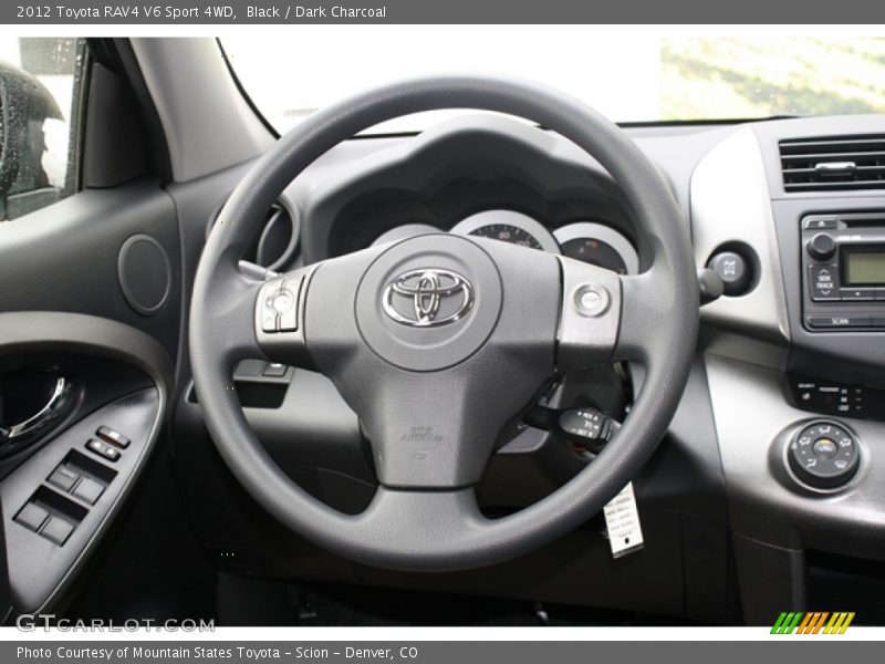 Black / Dark Charcoal 2012 Toyota RAV4 V6 Sport 4WD