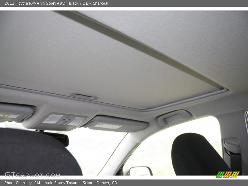 Black / Dark Charcoal 2012 Toyota RAV4 V6 Sport 4WD