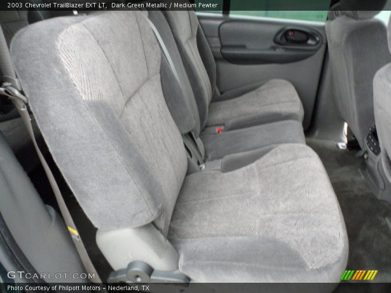Dark Green Metallic / Medium Pewter 2003 Chevrolet TrailBlazer EXT LT