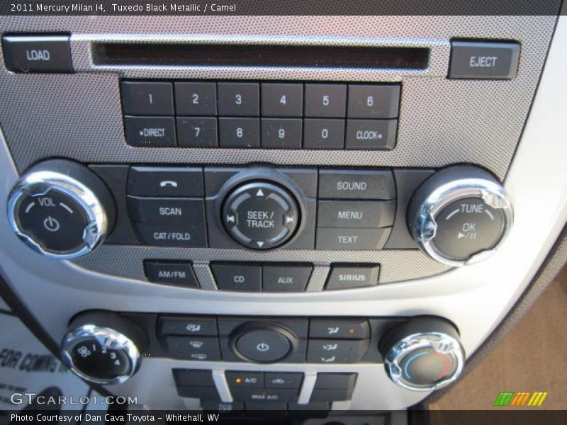 Tuxedo Black Metallic / Camel 2011 Mercury Milan I4