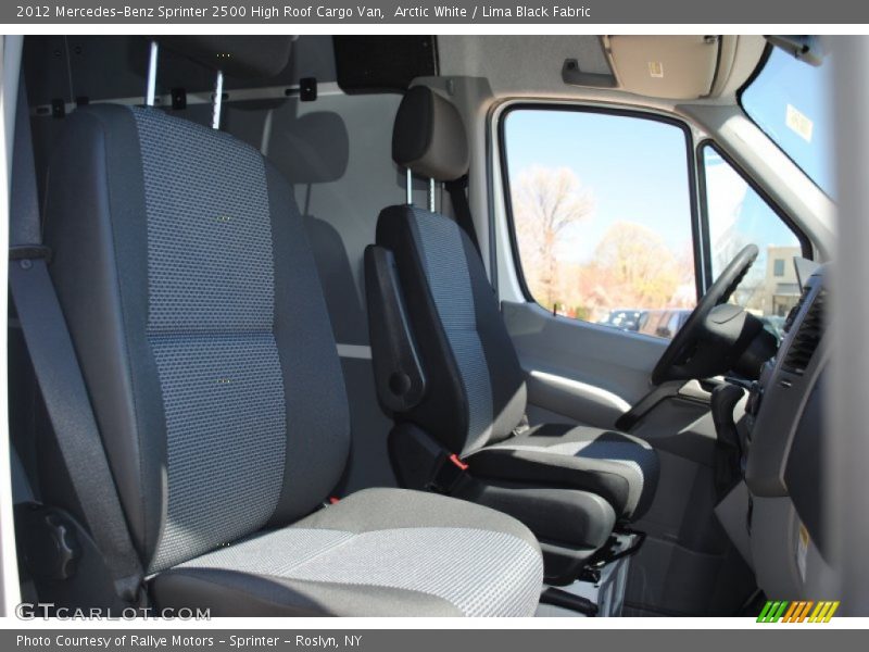 Arctic White / Lima Black Fabric 2012 Mercedes-Benz Sprinter 2500 High Roof Cargo Van