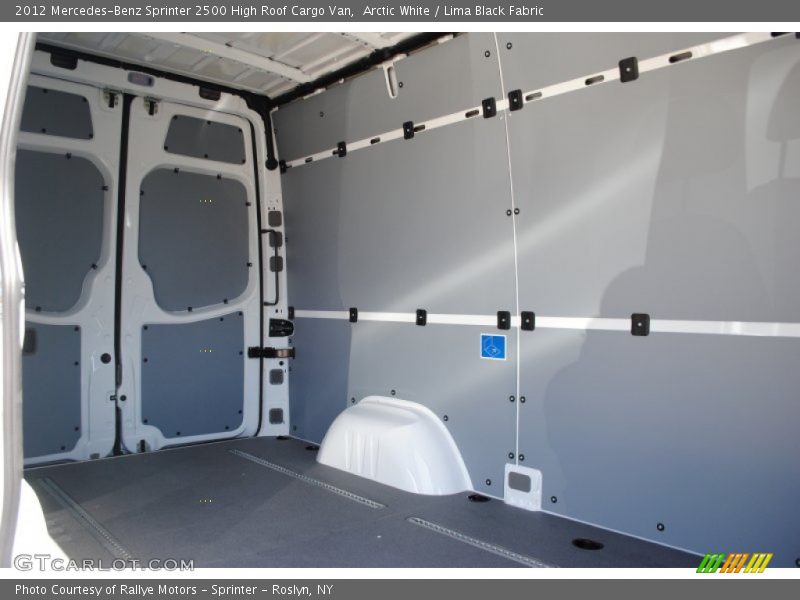 Arctic White / Lima Black Fabric 2012 Mercedes-Benz Sprinter 2500 High Roof Cargo Van