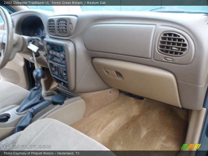 Dashboard of 2002 TrailBlazer LS