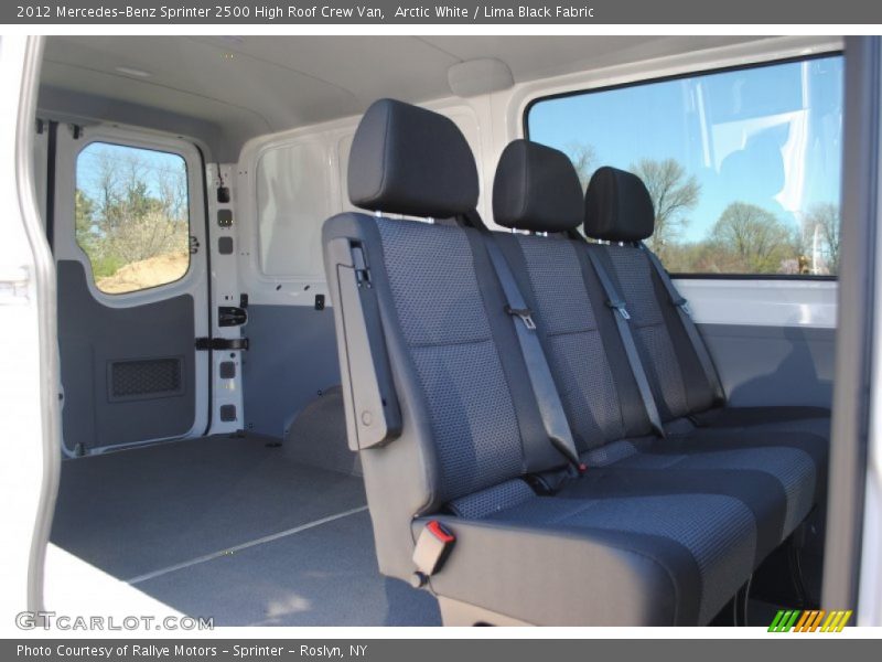  2012 Sprinter 2500 High Roof Crew Van Lima Black Fabric Interior