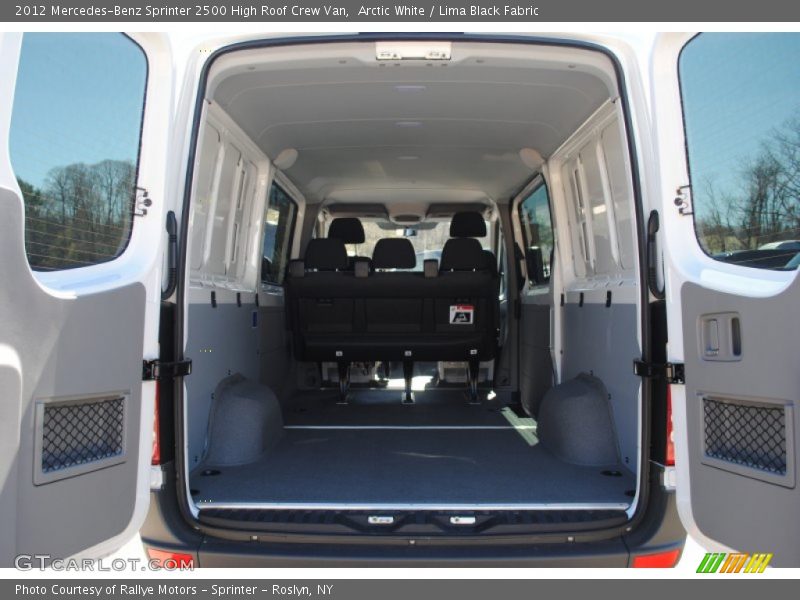  2012 Sprinter 2500 High Roof Crew Van Trunk