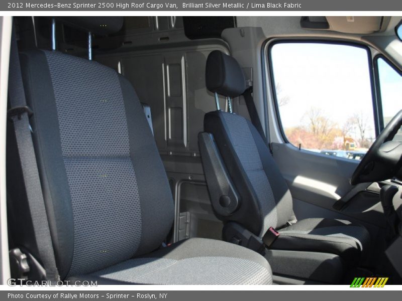  2012 Sprinter 2500 High Roof Cargo Van Lima Black Fabric Interior