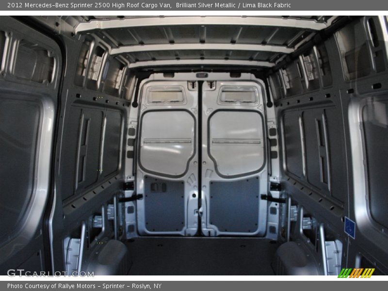  2012 Sprinter 2500 High Roof Cargo Van Lima Black Fabric Interior