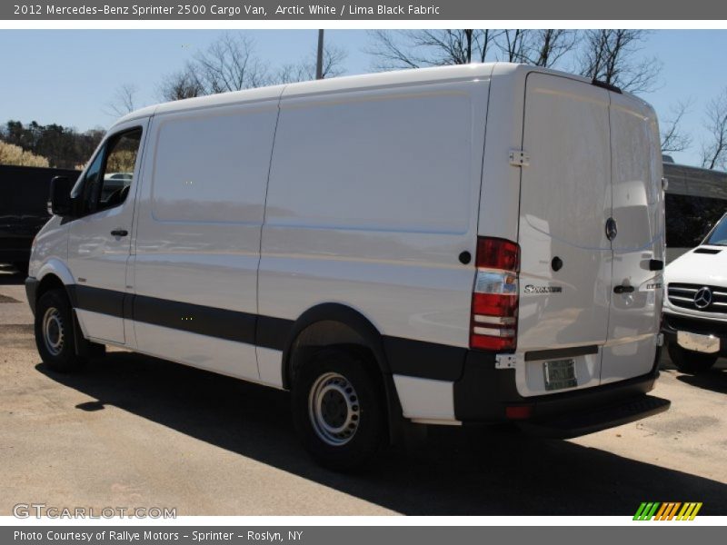 Arctic White / Lima Black Fabric 2012 Mercedes-Benz Sprinter 2500 Cargo Van