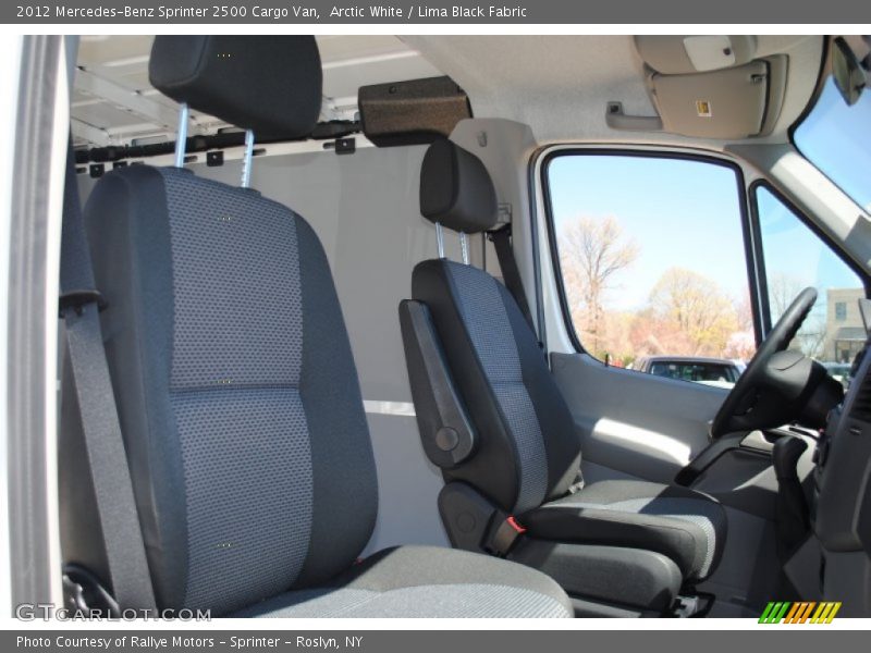 Arctic White / Lima Black Fabric 2012 Mercedes-Benz Sprinter 2500 Cargo Van