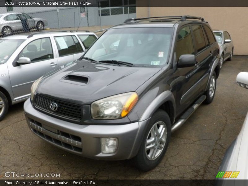 Graphite Gray Pearl / Gray 2003 Toyota RAV4