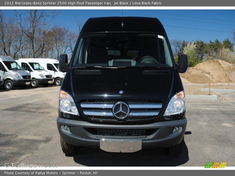 Jet Black / Lima Black Fabric 2012 Mercedes-Benz Sprinter 2500 High Roof Passenger Van