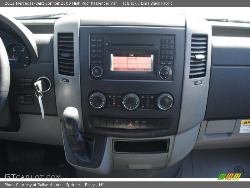 Jet Black / Lima Black Fabric 2012 Mercedes-Benz Sprinter 2500 High Roof Passenger Van