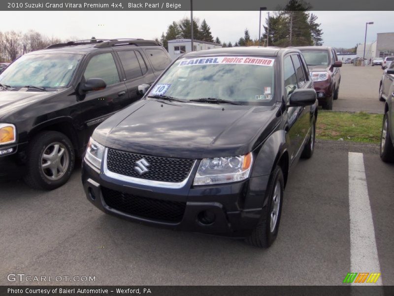 Black Pearl / Beige 2010 Suzuki Grand Vitara Premium 4x4