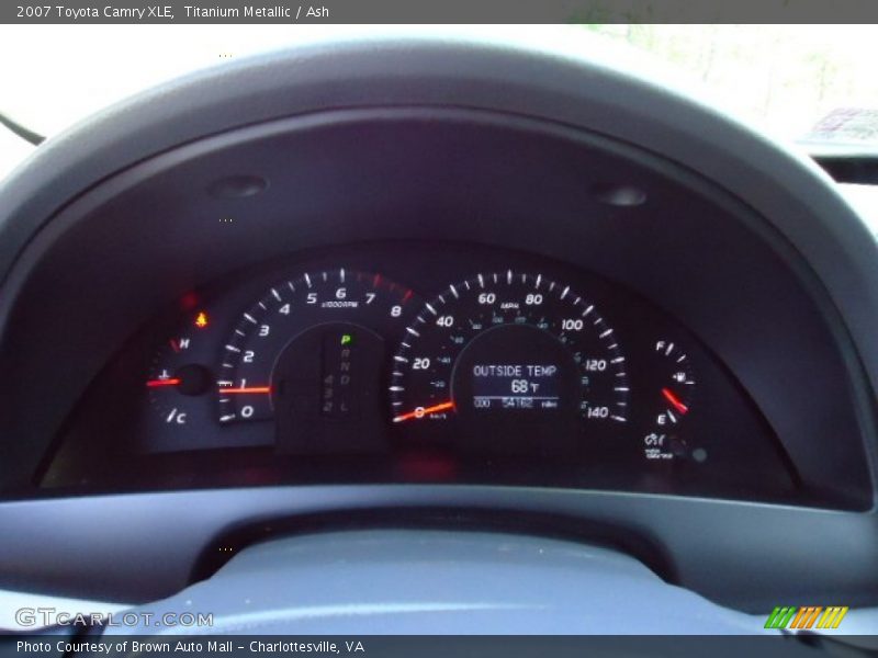 Titanium Metallic / Ash 2007 Toyota Camry XLE