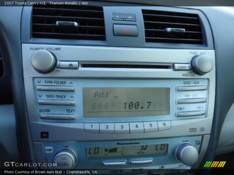 Titanium Metallic / Ash 2007 Toyota Camry XLE