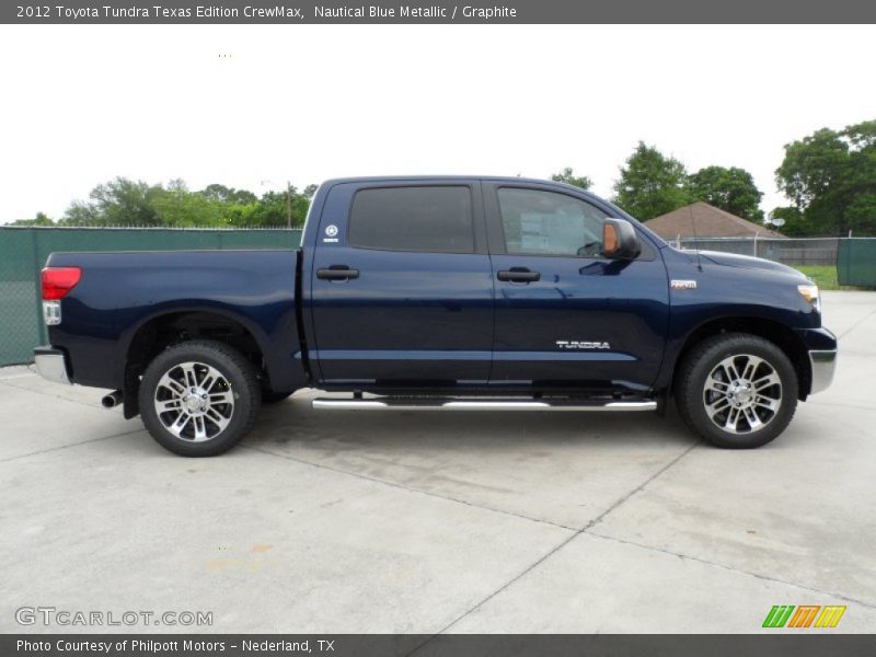 Nautical Blue Metallic / Graphite 2012 Toyota Tundra Texas Edition CrewMax