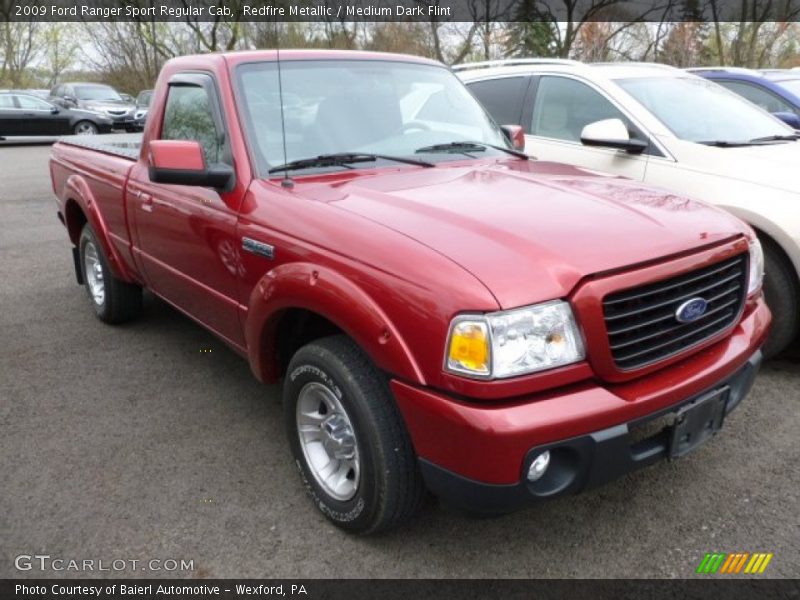 Front 3/4 View of 2009 Ranger Sport Regular Cab