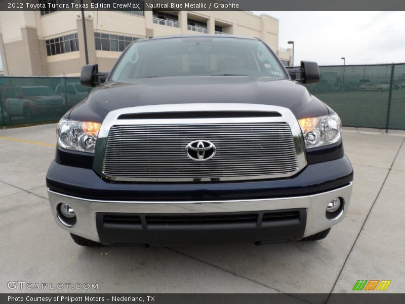 Nautical Blue Metallic / Graphite 2012 Toyota Tundra Texas Edition CrewMax