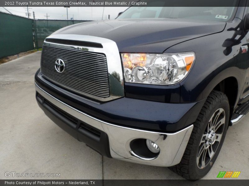 Nautical Blue Metallic / Graphite 2012 Toyota Tundra Texas Edition CrewMax