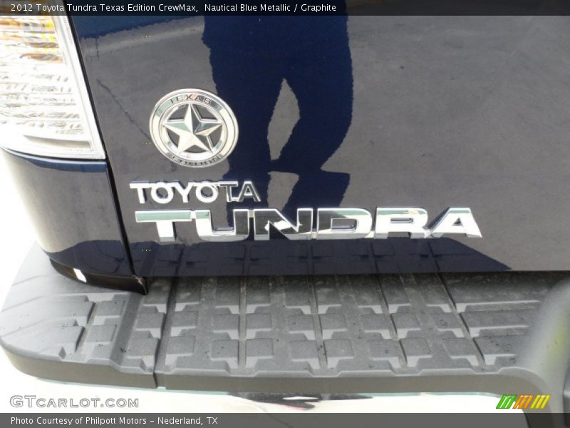 Nautical Blue Metallic / Graphite 2012 Toyota Tundra Texas Edition CrewMax