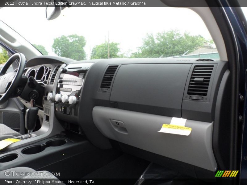 Nautical Blue Metallic / Graphite 2012 Toyota Tundra Texas Edition CrewMax