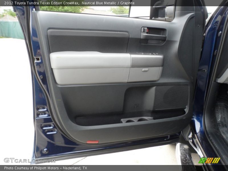 Nautical Blue Metallic / Graphite 2012 Toyota Tundra Texas Edition CrewMax