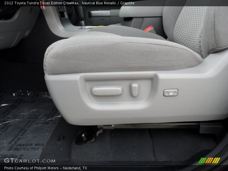 Nautical Blue Metallic / Graphite 2012 Toyota Tundra Texas Edition CrewMax