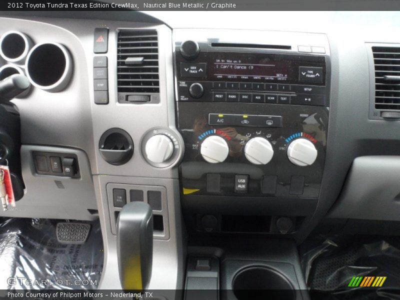 Nautical Blue Metallic / Graphite 2012 Toyota Tundra Texas Edition CrewMax