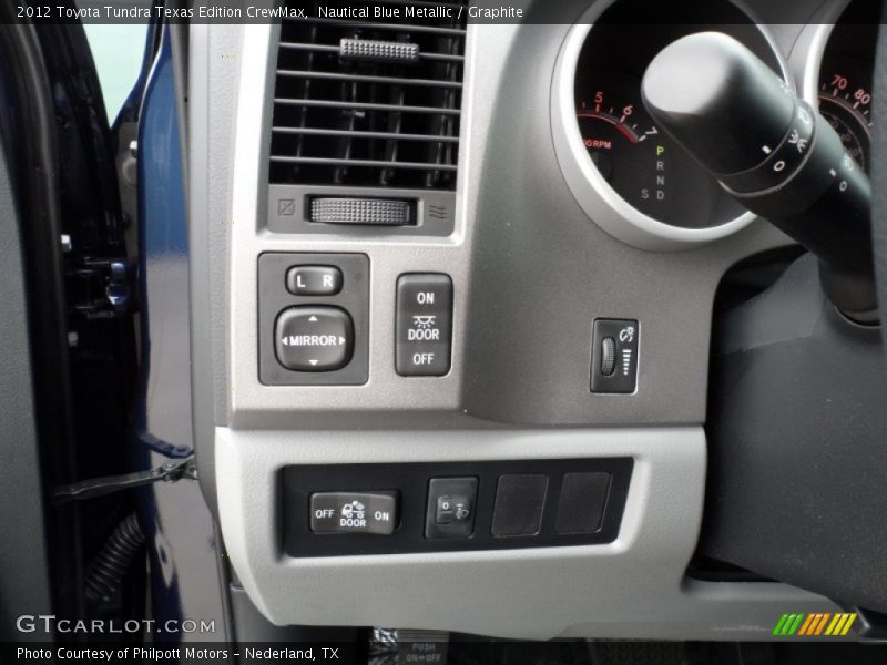 Nautical Blue Metallic / Graphite 2012 Toyota Tundra Texas Edition CrewMax