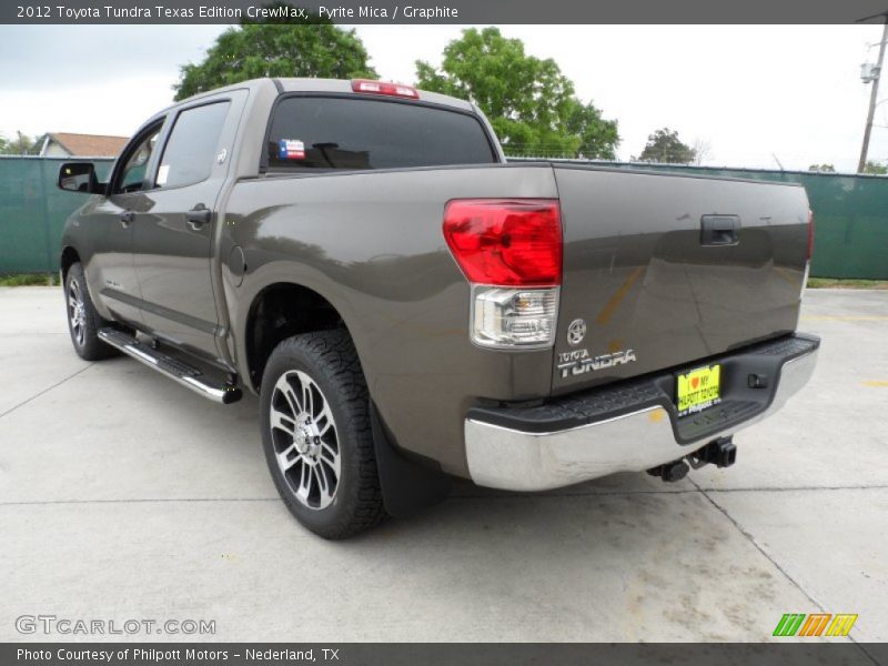 Pyrite Mica / Graphite 2012 Toyota Tundra Texas Edition CrewMax