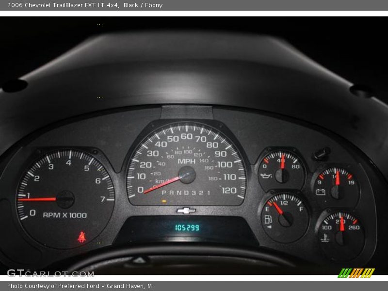 Black / Ebony 2006 Chevrolet TrailBlazer EXT LT 4x4