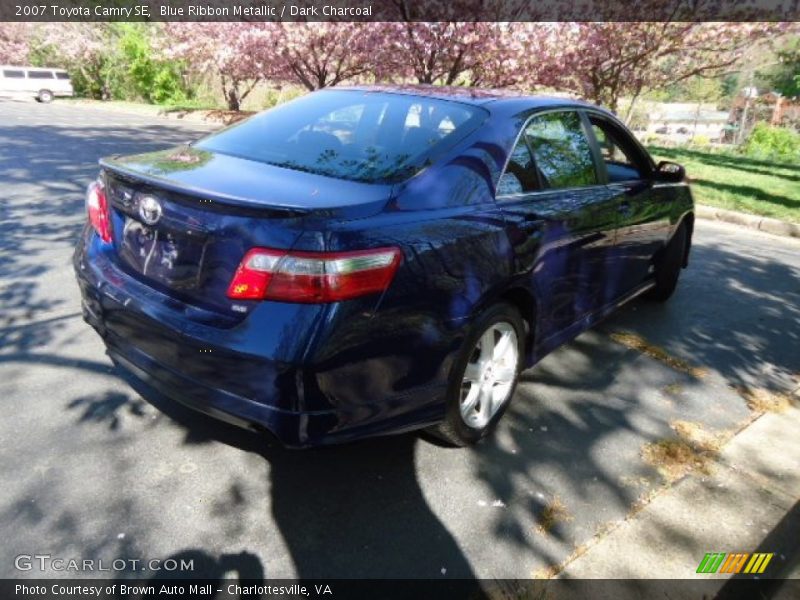 Blue Ribbon Metallic / Dark Charcoal 2007 Toyota Camry SE